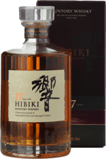 SUNTORY Hibiki 17 Year Old Japanese Whisky 43% ABV, Japan NV 700ml