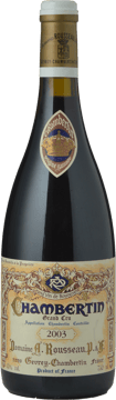 DOMAINE ARMAND ROUSSEAU Grand Cru, Chambertin 2003 Bottle image number 0