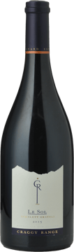 CRAGGY RANGE WINERY Le Sol Gimblett Gravels Syrah, Hawkes Bay 2015 Bottle image number 0
