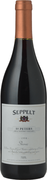 SEPPELT St Peters Great Western Vineyards Shiraz, Grampians 1998 Bottle image number 0
