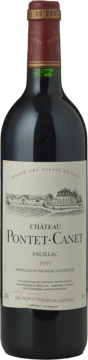 CHATEAU PONTET-CANET 5me cru classe, Pauillac 1995 Bottle image number 0