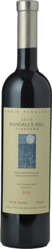 CHRIS RINGLAND Randall's Hill Vineyard Shiraz, Barossa Valley 2010 Bottle image number 0