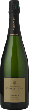 AGRAPART & FILS Terroirs Extra Brut Extra Dry Brut Blanc de Blancs, Champagne NV Bottle image number 0