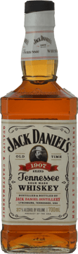 JACK DANIEL'S White Label Old Time 1907 Sour Mash 37% ABV , Tennessee NV	 700ml image number 0