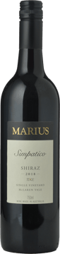 MARIUS WINES Simpatico Single Vineyard Shiraz, McLaren Vale 2018 Bottle image number 0