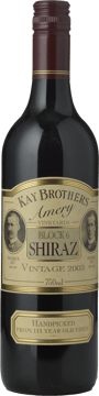 KAY BROS AMERY Block 6 Old Vine Shiraz, McLaren Vale 2003 Bottle image number 0