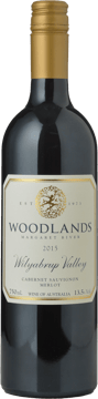 WOODLANDS Wilyabrup Valley Cabernet Merlot, Margaret River 2015 Bottle image number 0