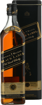 JOHNNIE WALKER Black Label 12 years 40% ABV , Scotland NV 700ml image number 0