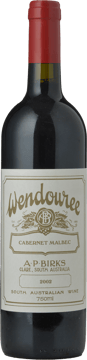 WENDOUREE Cabernet Malbec, Clare Valley 2002 Bottle image number 0