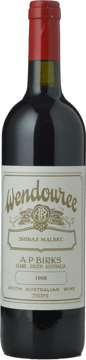 WENDOUREE Shiraz Malbec, Clare Valley 1998 Bottle image number 0