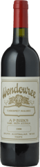 WENDOUREE Cabernet Malbec, Clare Valley 1998 Bottle image number 0