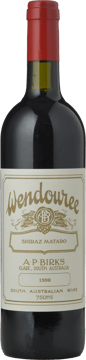 WENDOUREE Shiraz Mataro, Clare Valley 1998 Bottle image number 0