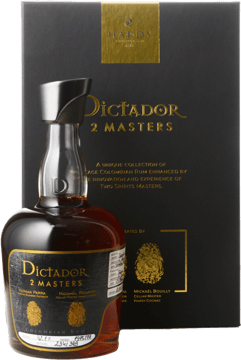 DICTADOR 2 Masters Hardy 1975/1977 Rum 42.1% ABV, Colombia MV 700ml image number 0