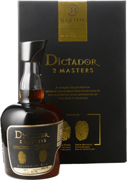 DICTADOR 2 Masters Barton Blend of Casks Rum 46% ABV, Colombia 1982 700ml image number 0