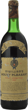 MCWILLIAM'S MOUNT PLEASANT Philip (Hermitage) Shiraz, Hunter Valley 1966 Bottle image number 0