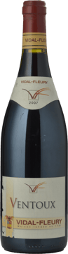 J.VIDAL-FLEURY, Cotes-du-Ventoux 2007 Bottle image number 0