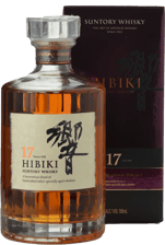 SUNTORY Hibiki 17 Year Old Japanese Whisky 43% ABV, Japan NV 700ml