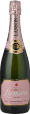 LANSON Brut Rose, Champagne NV Bottle