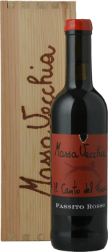 MASSA VECCHIA Il Canto del Fuoco Passito Rosso, Tuscany 2010 Half Bottle image number 0