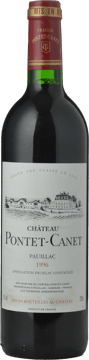 CHATEAU PONTET-CANET 5me cru classe, Pauillac 1996 Bottle image number 0