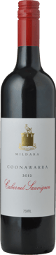 MILDARA Cabernet Sauvignon, Coonawarra 2012 Bottle image number 0