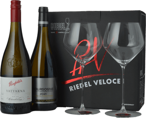 LANGTONS Yattarna and Laurent Ponsot BB Twin pack with 2 Riedel Glasses 3 Pack MV Case image number 0