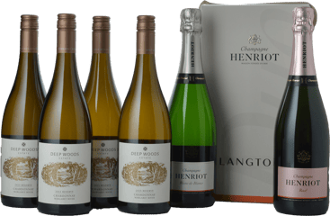 LANGTONS Deep Woods Reserve Chardonnay with an Henriot Twin Pack, 6 Pack  MV Case image number 0