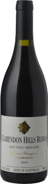 CLARENDON HILLS Romas Vineyard Old Vine Grenache, McLaren Vale 1999 Bottle image number 0