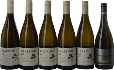 LANGTONS OAKRIDGE ESTATE 864 Funder and Diamond Vineyard Drive Block Chardonnay with LAURENT PONSOT 1er Cru Cuvée du Myosotis, Meursault-Blagny 6 Pack  MV Case image number 0