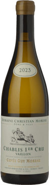 DOMAINE CHRISTIAN MOREAU Vaillon 1er Cru Cuvee Guy Moreau, Chablis 2023 Bottle image number 0