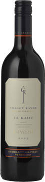 CRAGGY RANGE WINERY Te Kahu Gimblett Gravels Merlot Cabernets, Hawkes Bay 2023 Bottle image number 0
