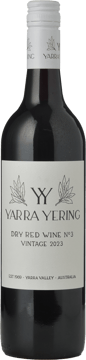 YARRA YERING Dry Red Wine No.3, Yarra Valley 2023 Bottle image number 0