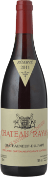 CHATEAU RAYAS Reserve, Chateauneuf-du-Pape 2011 Bottle image number 0