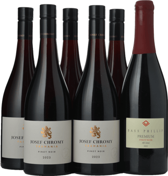 LANGTONS Josef Chromy and Bass Phillip Upgrade 6 pack Pinot Noir MV Case image number 0