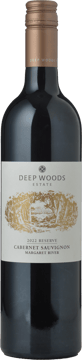 DEEP WOODS ESTATE Reserve Cabernet Sauvignon, Margaret River 2022 Bottle image number 0
