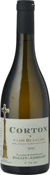 DOMAINE CLAIRE ET STEPHANE FOLLIN-ARBELET Corton Grand Cru Clos Blanche Blanc , Corton 2022 Bottle image number 0