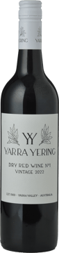 YARRA YERING Dry Red Wine No.1 Cabernets, Yarra Valley 2022 Bottle image number 0