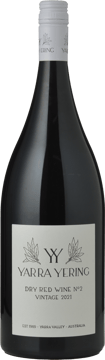 YARRA YERING Dry Red Wine No.2 Shiraz, Yarra Valley 2021 Magnum image number 0