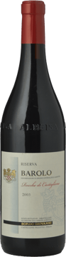 AZIENDA AGRICOLA SORDO GIOVANNI Riserva Rocche Di Castiglione, Barolo DOCG 2003 Bottle image number 0