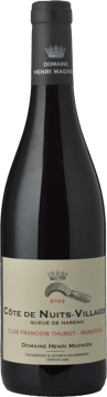 DOMAINE HENRI MAGNIEN Clos Francois Thurot Monopole , Cote de Nuits-Villages 2022 Bottle image number 0