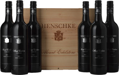 HENSCHKE Mount Edelstone Limited Edition Collector 6 pack Shiraz, Eden Valley 2021 Case image number 0