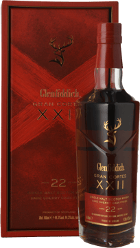 GLENFIDDICH Gran Cortes 22 Year Old 44.3% ABV Single Malt Whisky NV 700ml image number 0