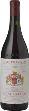 GIUSEPPE MASCARELLO E FIGLIO Monprivato, Barolo DOCG 2020 Bottle image number 0