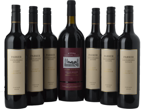 LANGTONS PARKER First Growth with bonus WYNNS John Riddoch Cabernet Sauvignon Magnum 7 Pk MV Case image number 0