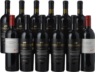 LANGTONS STONEHAVEN WINES Reserve Cabernet Sauvignon, Coonawarra with St Henri, 12 Pack  MV Case image number 0