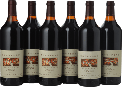 LANGTONS ROCKFORD Basket Press Shiraz 2000 to 2005 Vertical, 6 Pack Shiraz, Barossa Valley MV Case image number 0