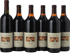 LANGTONS ROCKFORD Basket Press, 1998 to 2003 Vertical, 6 Pack Shiraz MV Case
