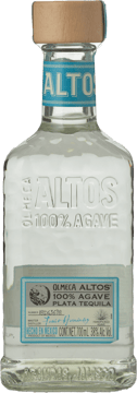 OLMECA Altos Plata 38% ABV Tequila, Mexico NV 700ml image number 0