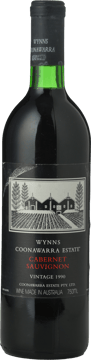 WYNNS COONAWARRA ESTATE Cabernet Sauvignon, Coonawarra 1990 Bottle image number 0