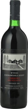 WYNNS COONAWARRA ESTATE Cabernet Sauvignon, Coonawarra 1990 Bottle image number 0